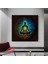 Hint Buddha Kanvas Poster Baskısı; Meditasyon; 7 Çakra; Yoga; Spor Temalı Duvar Sanatı; Oturma ve Ya 4