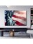 Özgürlük Heykeli Kanvas Sanatı; Abd Kanvas Tablosu; Amerikan Bayrağı Resmi 1