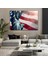 Özgürlük Heykeli Kanvas Sanatı; Abd Kanvas Tablosu; Amerikan Bayrağı Resmi 3