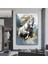 Beyaz At Kanvas Tablosu, Vahşi At Duvar Sanatı, At Kanvas Tablosu, Beyaz At Posteri 1