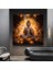 Buddha Baskı Duvar Sanatı; Asya Duvar Sanatı; Buddha Duvar Dekoru; Lüks Buddha Poster; Kanvas Baskı 3