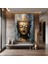 Zen Buddha Kanvas Duvar Sanatı; Zen Sanat Baskısı; Budist Duvar Sanatı; Altın Buddha Baskıları; Budi 2