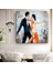 Kanvas Ev Dekoru – Büyük Kanvas; Dans Eden Çift Tablosu; Müzik Odası Sanatı; Tango Çift Kanvas 4