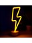 Neon Işıklı Şimşek Lamba Usb+Pil 1