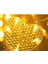 Kalp Perde LED 3m 6 Sıra 12 Adet Kalp LED Işık Gün Işığı 2