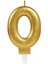 0 Rakam Mum Gold Renk 1
