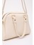 Krem SHK205 Suni Deri Fermuarlı Tek Bölmeli Ayarlanabilir Askılı El,kol ve Omuz Çantası 6