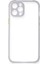iPhone 12 Pro Max Kılıf Miami Şeffaf Silikon - Lila - NEO8544-1151 2