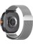Samsung Galaxy Watch 8 40MM 44MM Uyumlu Manyetik Milanese Loop Metal Kordon 2