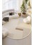 Dijital Kaymaz Yıkanabilir Jüt Görünümlü Modern Yuvarlak Salon Halısı Mutfak Halısı Koridor Halısı D4150 1