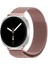 Samsung Galaxy Watch 8 40MM 44MM Uyumlu Manyetik Milanese Loop Metal Kordon 1