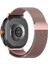 Samsung Galaxy Watch 8 40MM 44MM Uyumlu Manyetik Milanese Loop Metal Kordon 2