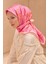 Tivil İpek Eşarp 4113 - 33 Pembe Karışık Desen 1