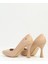 Bej Kadın Abiye Ayakkabı PC-54223 Z 1