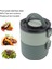 Bento 2 Katlı 2 Bölmeli Bpa Free 1600ML Paslanmaz Çelik Lunch Box Yemek 4