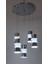Kumandalı Üç Renk Modern LED Sarkıt Avize 3