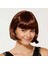 Kahverengi Parti Peruğu Küt Saç 2