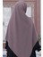 Tesettür Hijab Medine Ipeği Eşarp Gül Kurusu 2