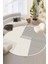 Dijital Kaymaz Yıkanabilir Çizgili Yuvarlak Salon Halısı Mutfak Halısı Koridor Halısı Balkon Halısı D4256 1
