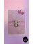 Hello Kitty Arkadaşlık Hediye Seti - 2 Adet Hello Kitty Mum + 2 Adet Hello Kitty Bileklik ve Kolye 3