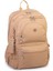 Unisex Büyük Boy Hafif Çok Gözlü Sırt Çantası Kum 1