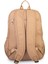 Unisex Büyük Boy Hafif Çok Gözlü Sırt Çantası Kum 3