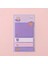 Mor Temalı 4 Renkli Not Seti - Post-It - Sticky Note 3