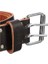 68585 50 mm Top Grain Double Pin Leather Belt 2