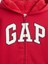 Erkek Çocuk Kırmızı Gap Logo Sweatshirt Fermuarlı Sherpa 2