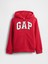 Erkek Çocuk Kırmızı Gap Logo Sweatshirt Fermuarlı Sherpa 5