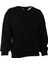 Siyah Kadın Sweatshirt Basic 2 2