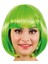 Yeşil Parti Peruğu Kısa Küt Saç 2