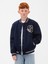 Erkek Çocuk Lacivert Varsity Logo Bomber Ceket 1