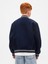 Erkek Çocuk Lacivert Varsity Logo Bomber Ceket 5