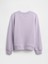 Kız Çocuk Mor Gap Logo Sweatshirt 3