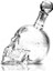 Crystal Head Kuru Kafa Cam Şişe 350 ml 2