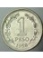 Arjantin 1 Peso 1958 Çilaltı(-) 26 mm 3