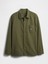 Erkek Yeşil 100% Geri Dönüştürülmüş Oversized Naylon Gömlek 2