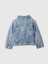 Kız Bebek Mavi Icon Denim Ceket 2