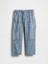 Erkek Bebek Mavi Pull-On Carpenter Jean Pantolon 4