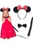 Minnie Mouse Taç Kuyruk Papyon Gösteri Seti 1