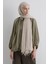 Kum Beji Saçak Püsküllü Pamuklu Şal 3