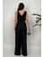 Élan Kadın Drapeli Detaylı Siyah Tulum – Dokulu Kumaş Şıklığı 5