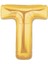 Altın Sarısı Folyo Harf Balon 1