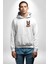 Efsane Alman Çoban Köpeği Aşk Köpek Dostu Beyaz Kapüşonlu Sweatshirt Kadın Erkek Ön Minimal Sırt Baskılı 5