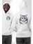 Iran Kedisi Özel Tasarım Beyaz Kapüşonlu Sweatshirt Kadın Erkek Ön Minimal Sırt Baskılı 1