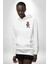 Color Splash Urban Vibes Teddy Beyaz Kapüşonlu Sweatshirt Kadın Erkek Ön Minimal Sırt Baskılı 5