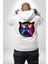 Crop Top Etek Retro Boom Box Plak Genç Kız Beyaz Kapüşonlu Sweatshirt Kadın Erkek Ön Minimal Sırt Baskılı 3