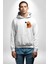 Sokak Tarzı Baskılı Gençler Için Grafik Tasarım Beyaz Kapüşonlu Sweatshirt Kadın Erkek Ön Minimal Sırt Baskılı 5