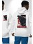 Team Godzilla Anime Efsanevi Canavar Anime Beyaz Kapüşonlu Sweatshirt Kadın Erkek Ön Minimal Sırt Baskılı 1